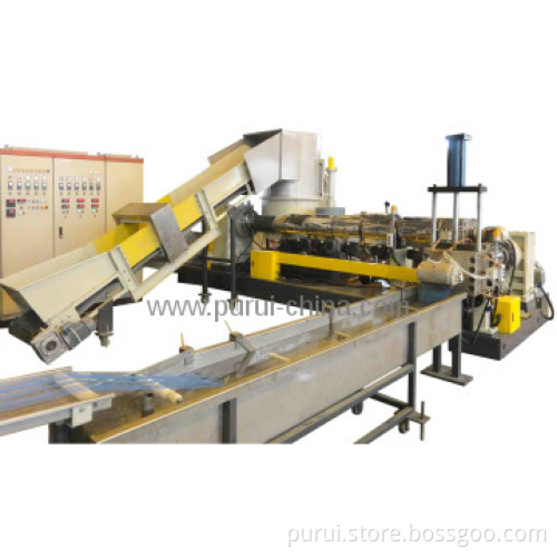 PE film plastic pelletizing line